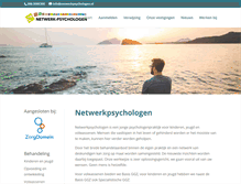 Tablet Screenshot of netwerkpsychologen.nl